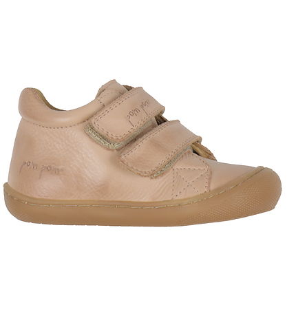 Pom Pom Lauflernschuh - First Sport Klettband - Alt Rose