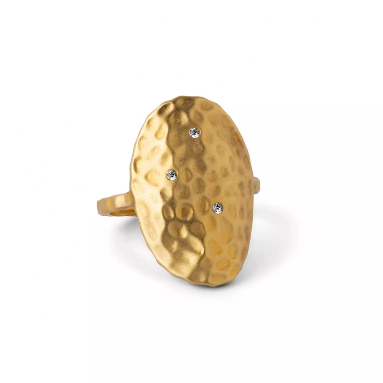 Enamel Zola Ring 18 kt. Forgyldt Sølv R59GM