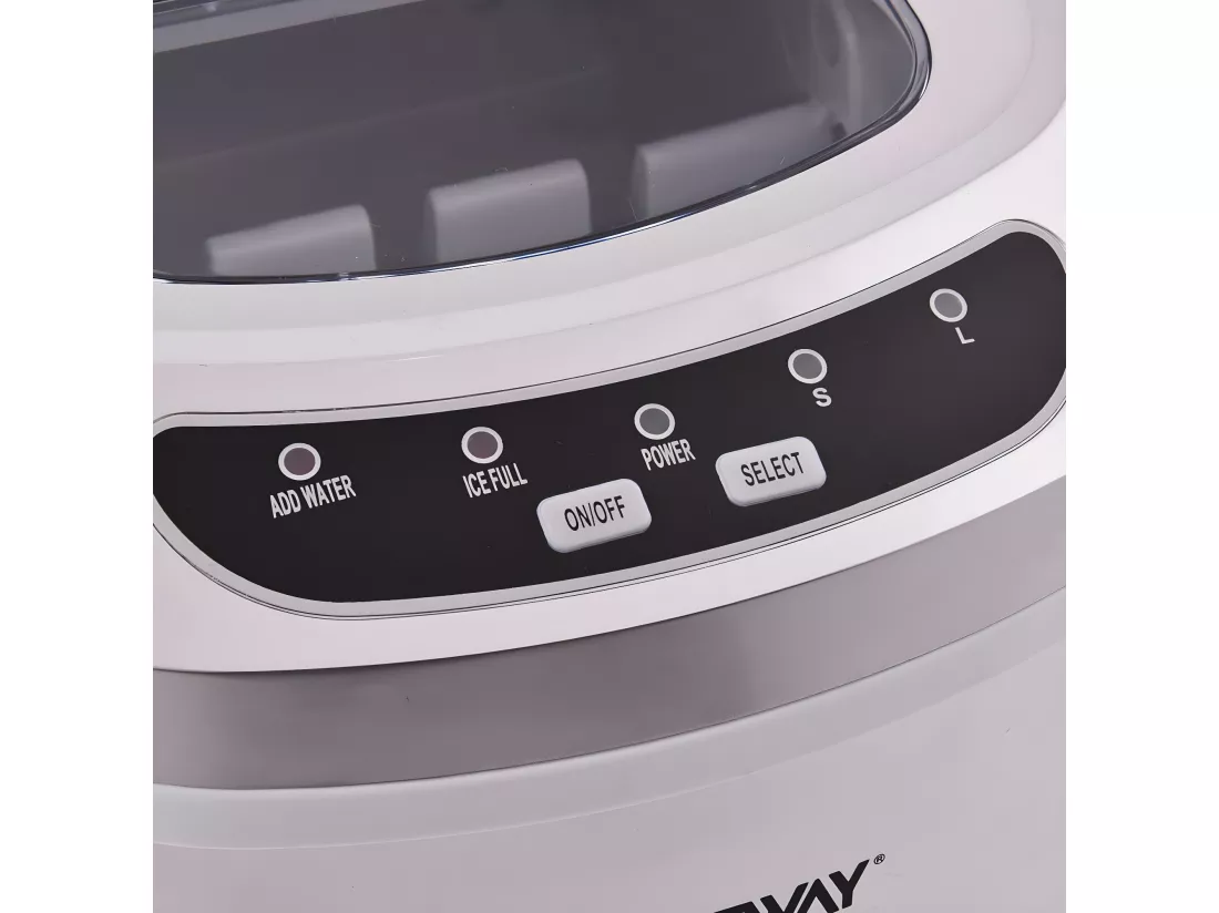 Machine à glaçons portable machine pour glace réservoir 2,2l,12kg/24h 9 glaçons par 6-13min