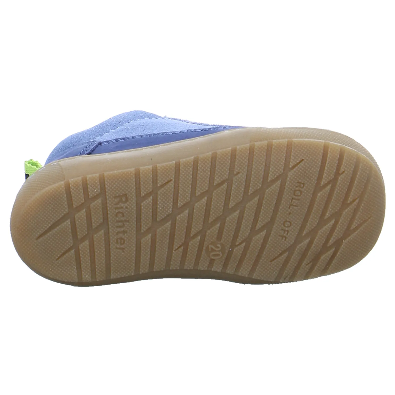 RICHTER Lauflernschuh Blau Leder  Unisex Bottine