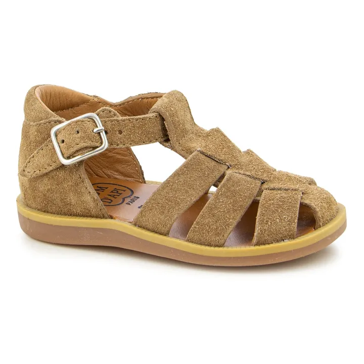 Pom d'Api Sandales Poppy Daddy | Marron
