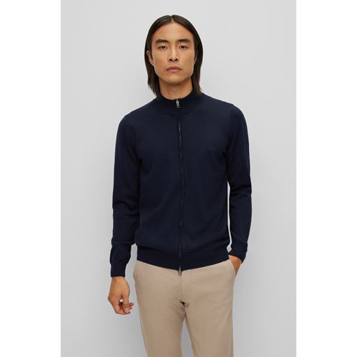 Boss Black Balonso Cardigan, Mørkeblå, M