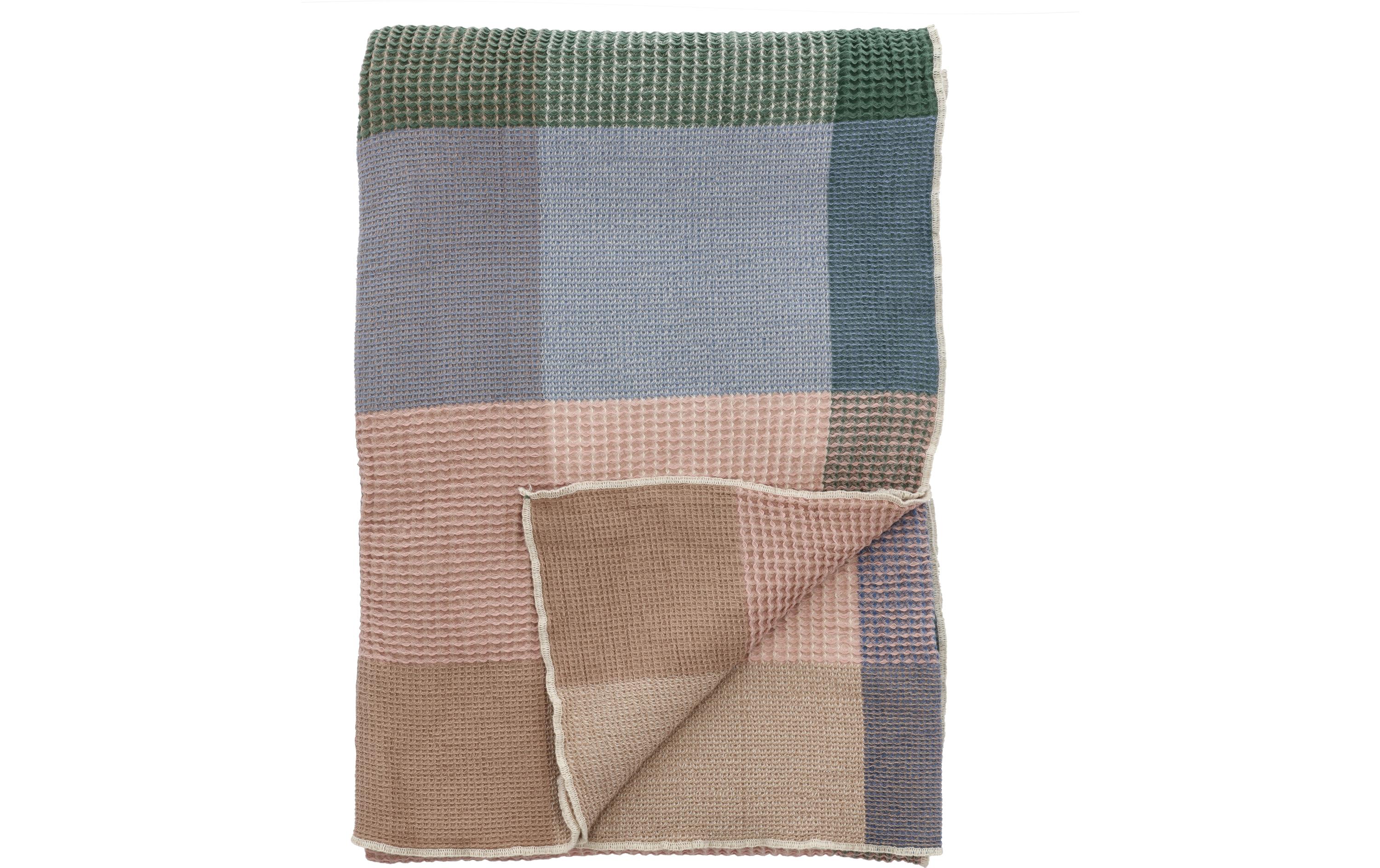 Decke Artisan 130 x 170 cm, farbigDecke aus 100% Baumwolle