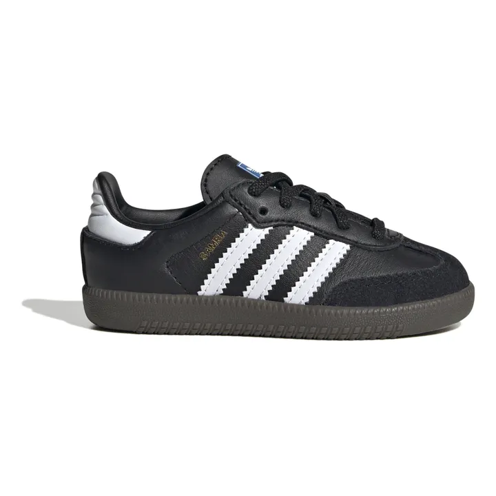 Adidas Baskets Lacets Elastiqués Samba | Noir