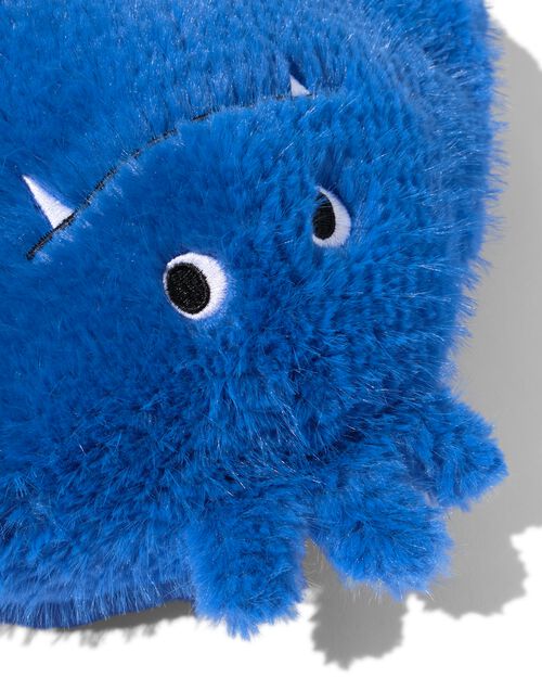grand monstre en peluche bleu