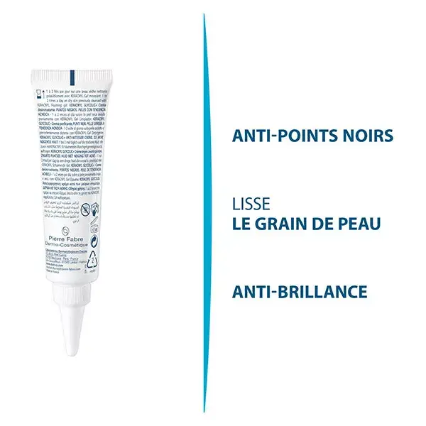 Creme de Limpeza Profunda Ducray Keracnyl Glycolic+ 30ml