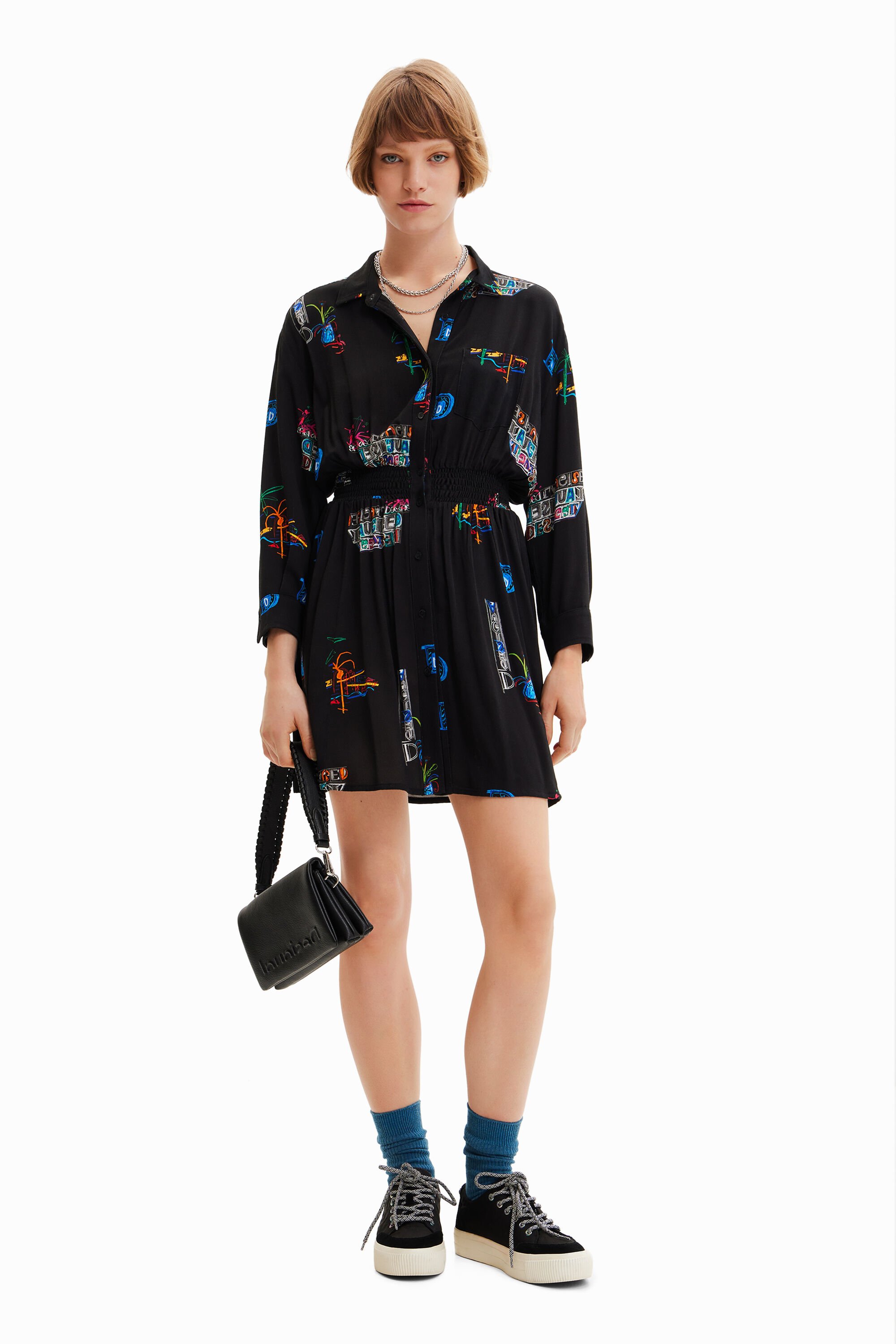 Robe-chemise courte illustrations