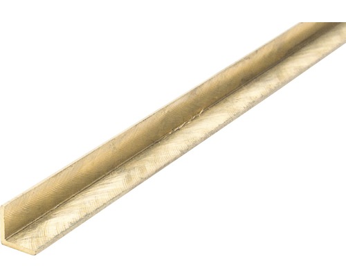 Messing L-profiel 1,0x1,0x1000 mm