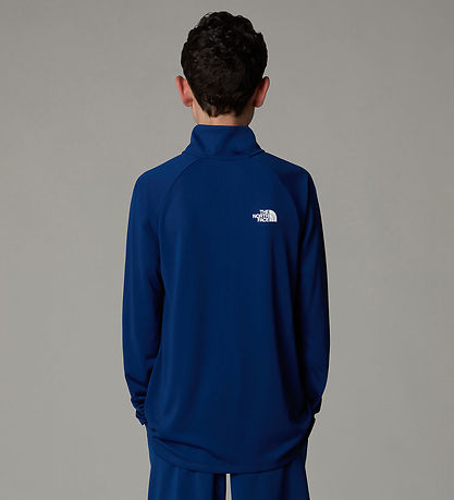 The North Face Bluse m. Reißverschluss - Never Stop - Estate Blu
