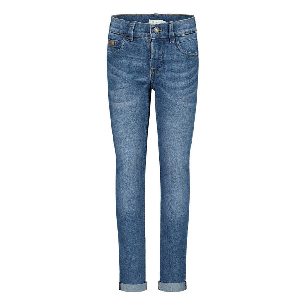 NAME IT skinny jeans NKMPETE medium blue denim