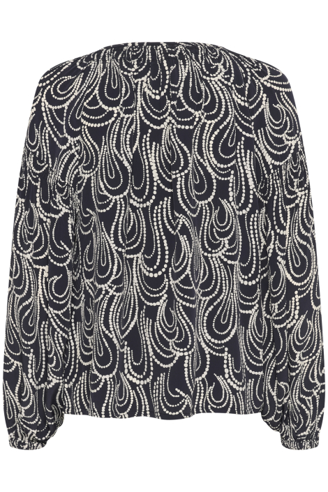 Part Two blauwe dames blouse