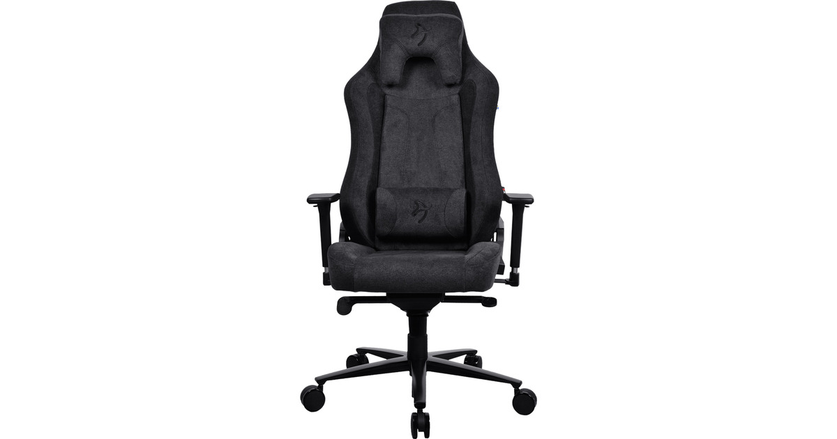 ArozziVernazza Soft Fabric - Pure Black gamestoel  (Zwart)