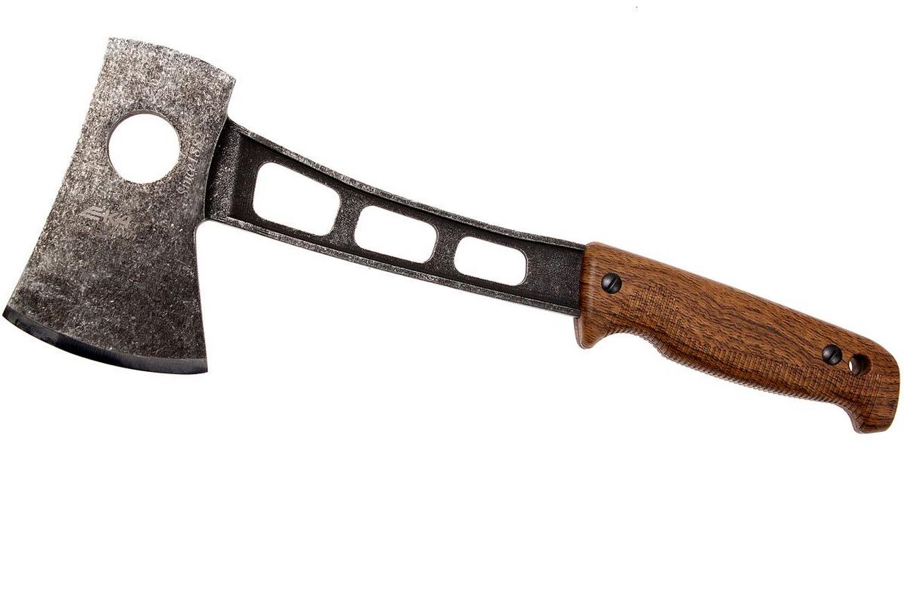 EKA HatchBlade W1 bijl, G10 met houtpatroon, 814402