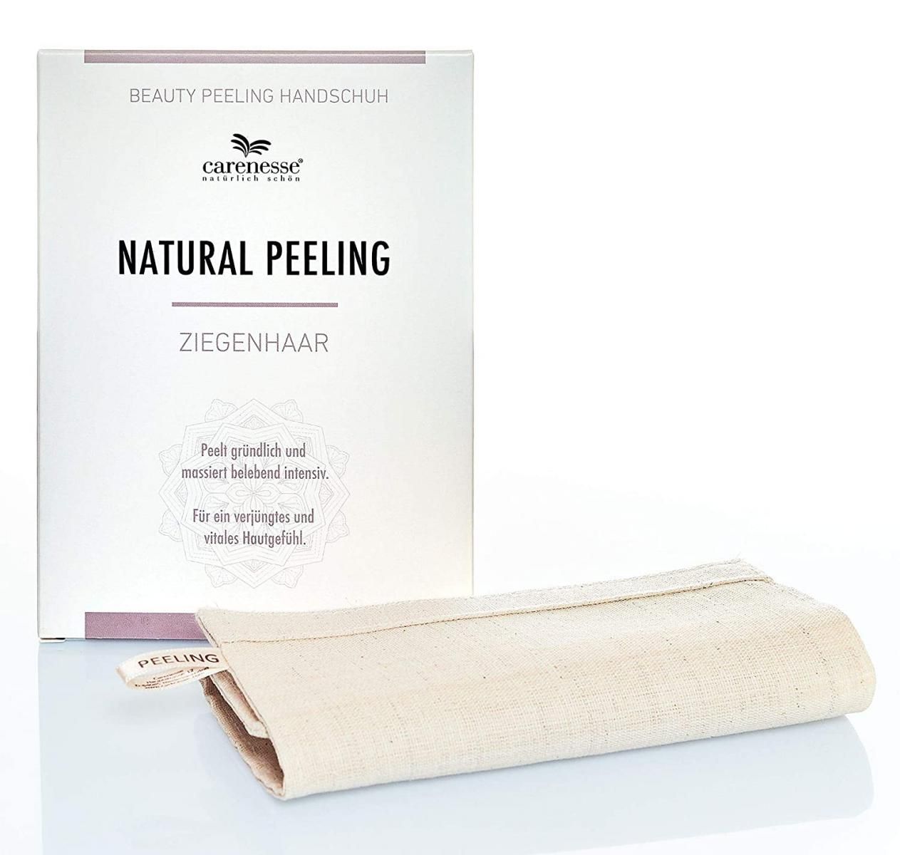 Carenesse NATURAL PEELING ZIEGENHAAR Peelinghandschuh