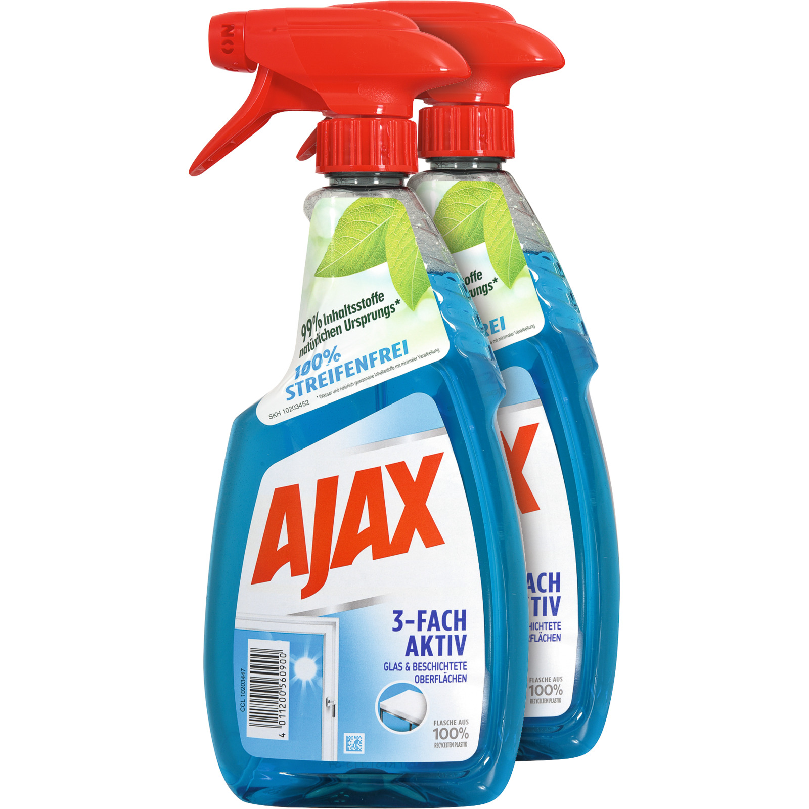Ajax Glasreiniger 2 x 500 ml