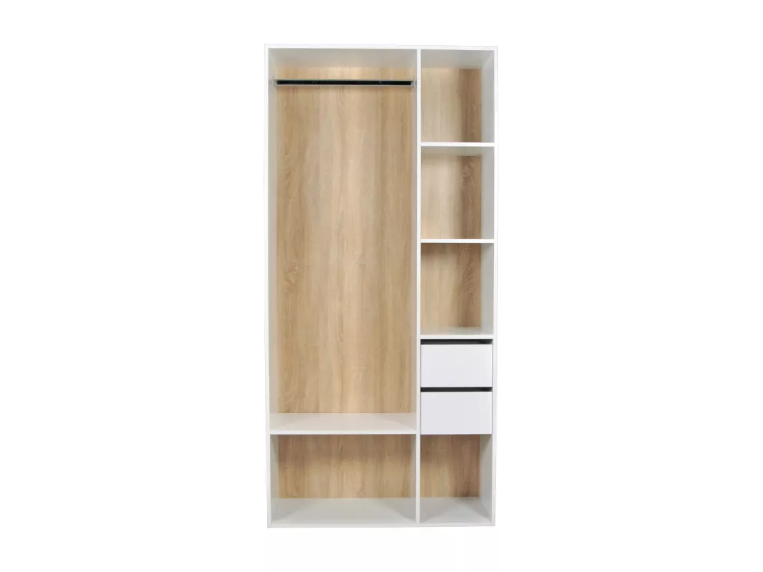 Dressing - L98 cm - Blanc et naturel - TAMOKA