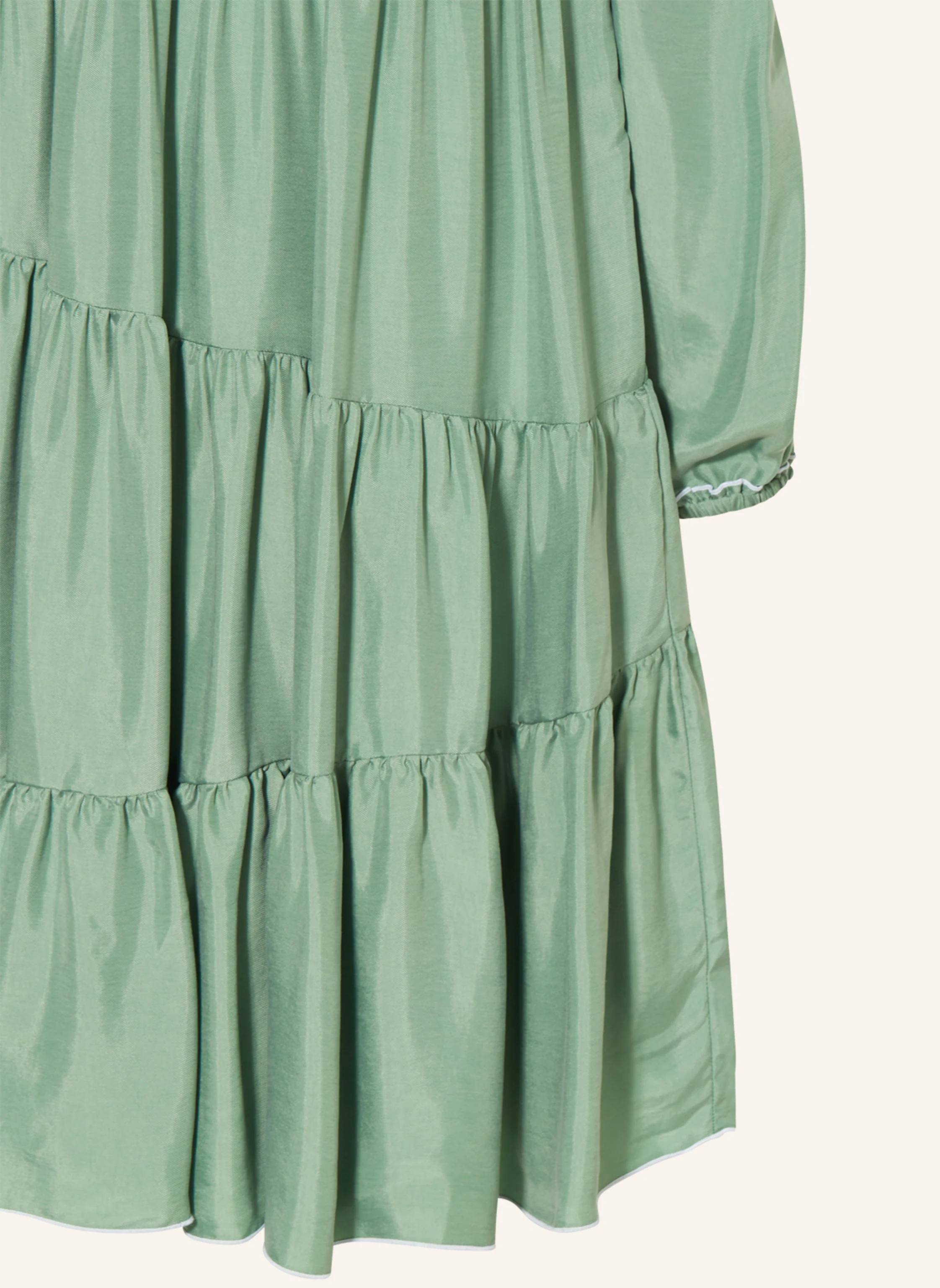 il gufo Kleid mit Rüschen