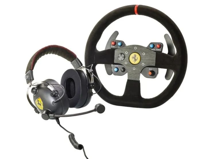 [OUTLET] - Thrustmaster Race Kit Ferrari 599XX EVO Edition with Alcantara - Tilbehørssæt til spilcontroller