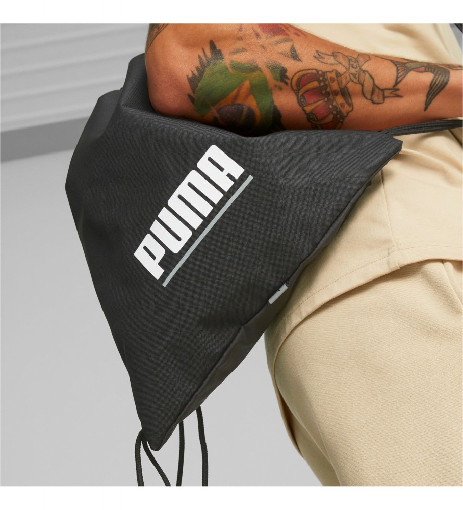 Mochila com cordão Puma Gym, preta