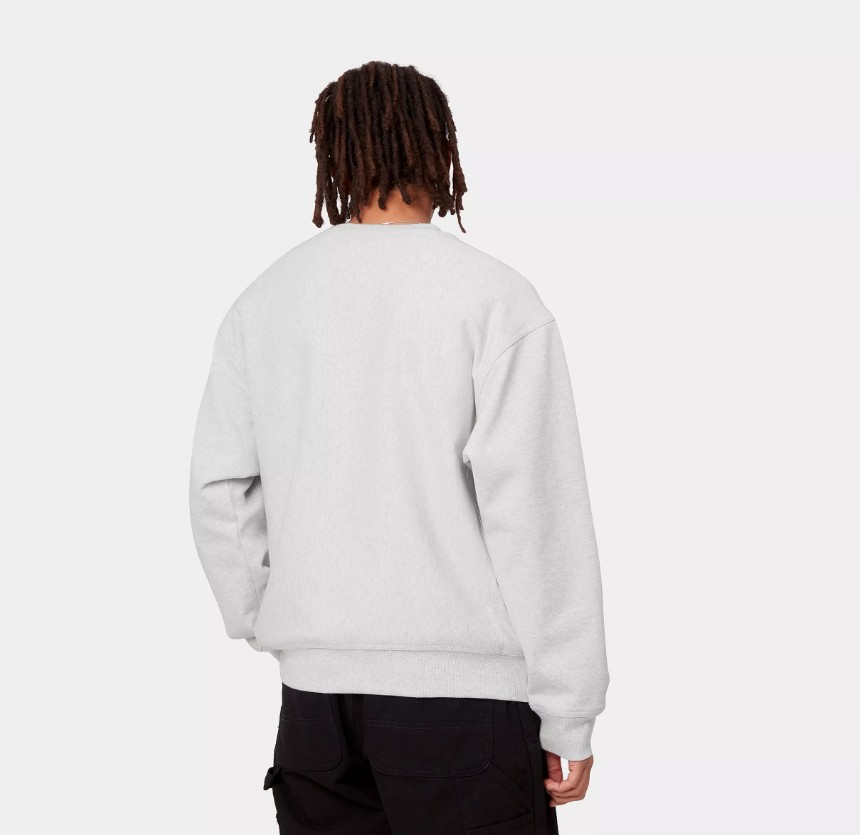 Carhartt WIP American Script Sweat White