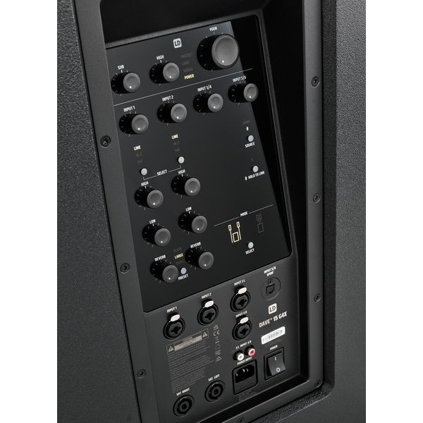 LD Systems Dave 15 G4X Stand Bundle