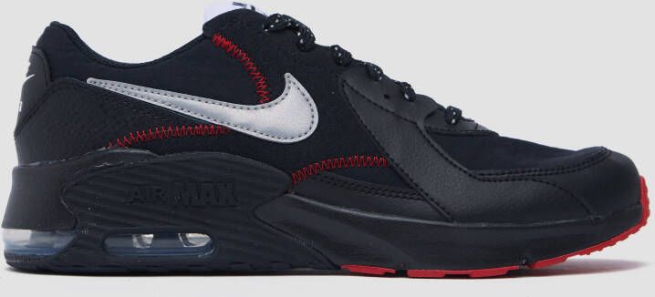 Nike Air Max Excee sneakers zwart zilvergrijs rood