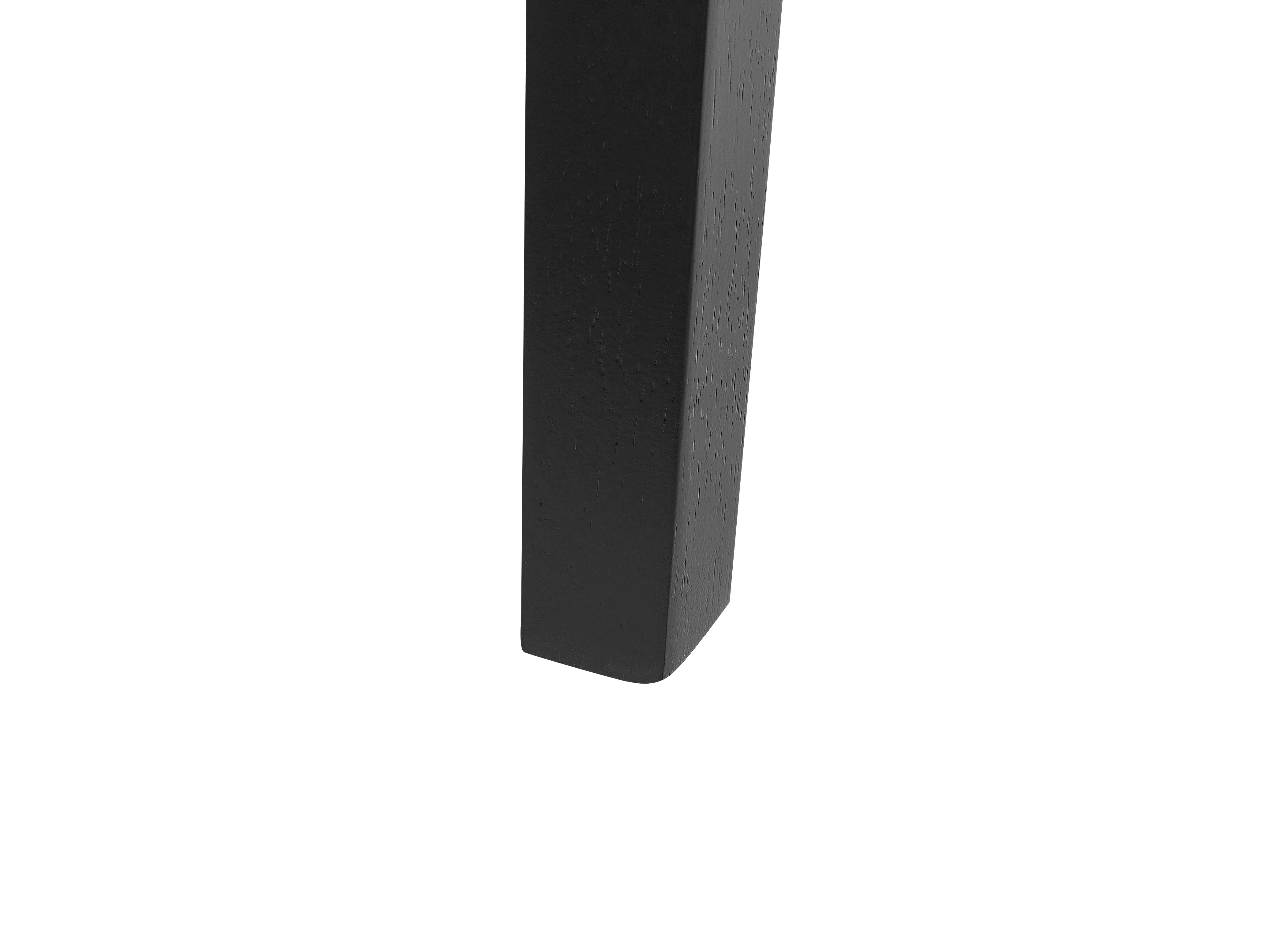Eettafel LENISTER Bruin/zwart 90 cm 150 cm