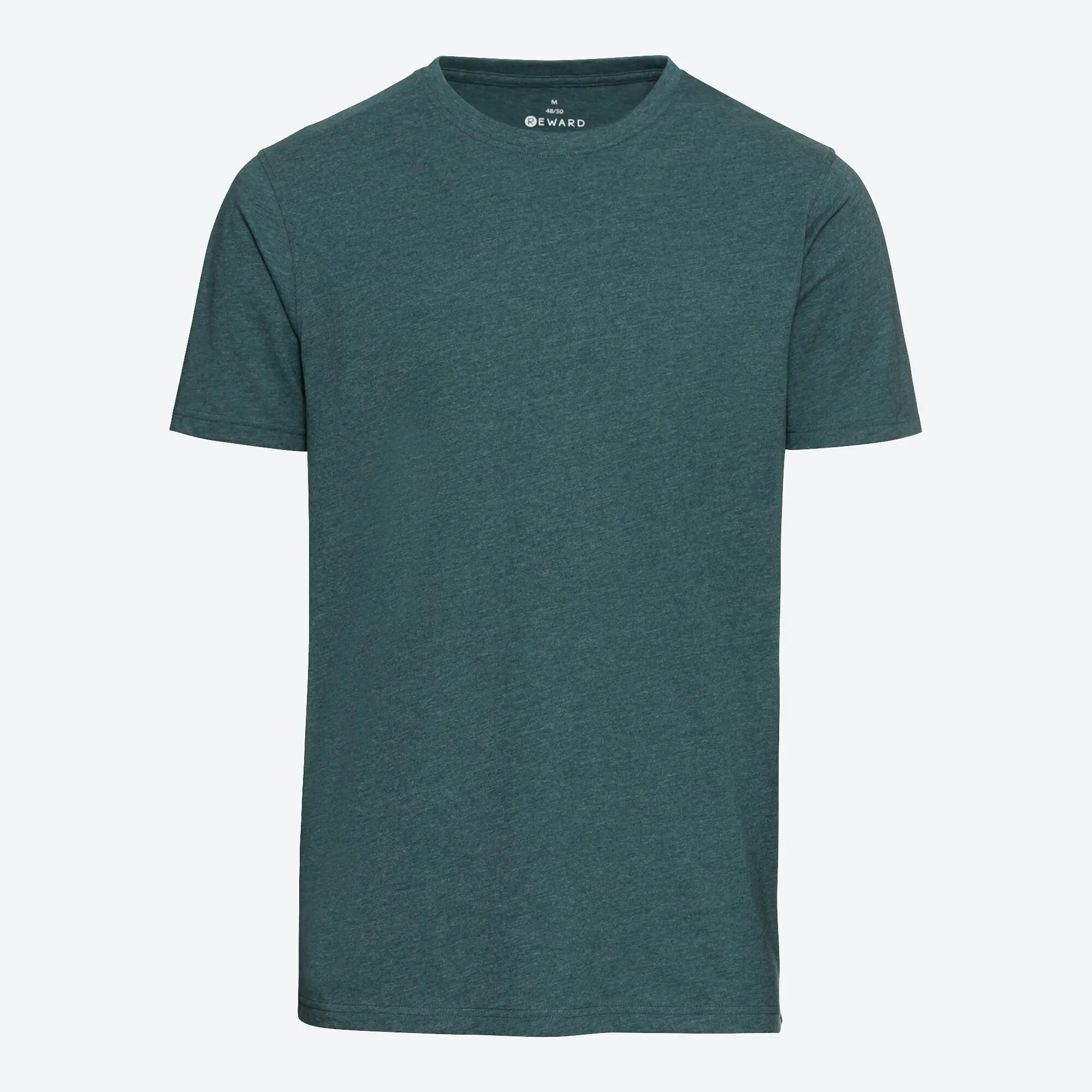 Herren-T-Shirt in Melange-Optik