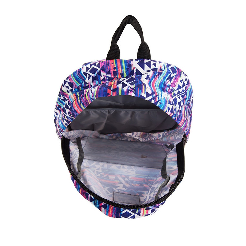 Sac à dos Snowball 42 cm Bleu imprimé aztèque