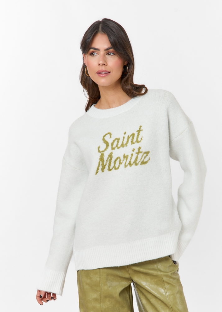 Saint Moritz trui groen