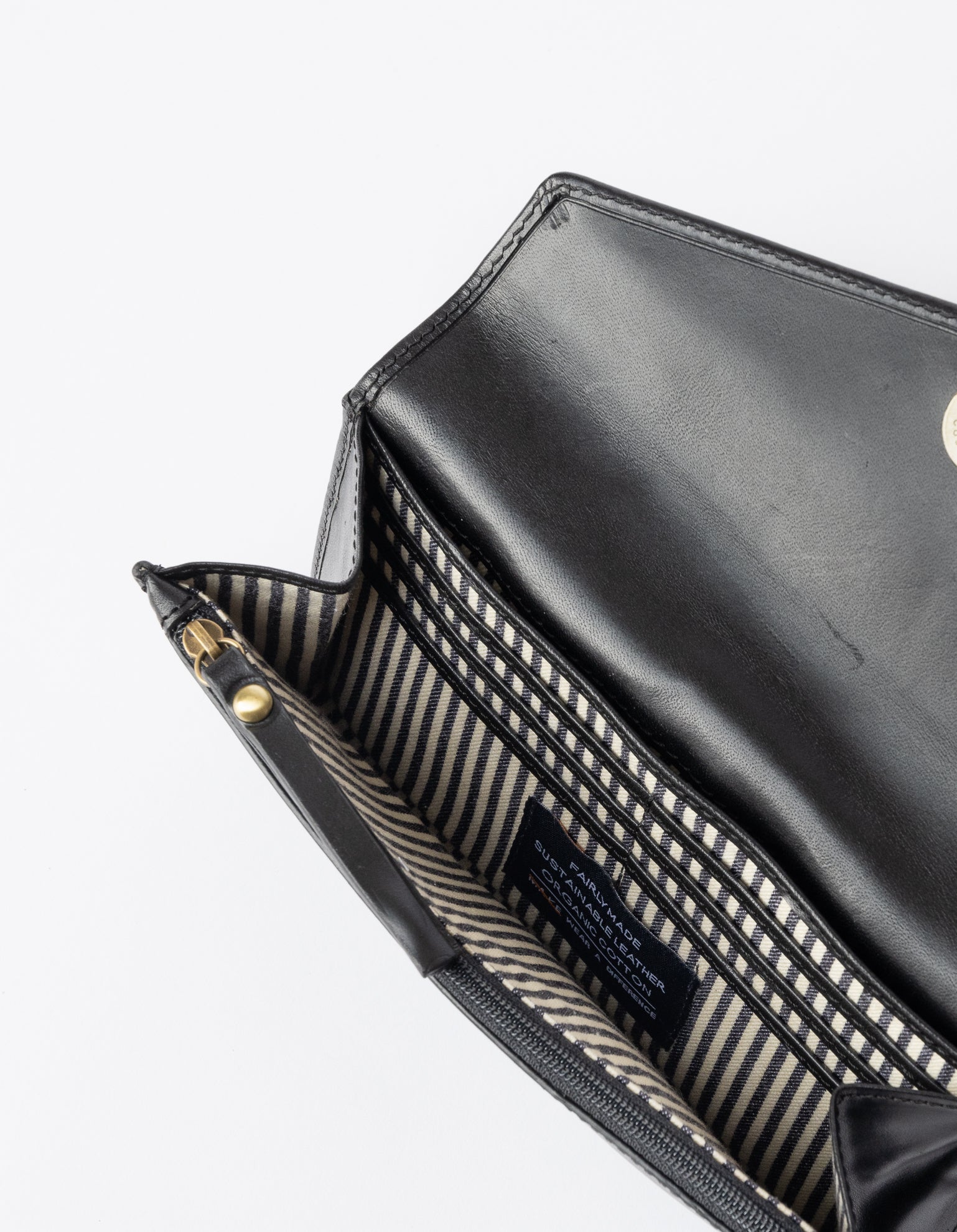 Envelope Pixie - Black Classic Leather