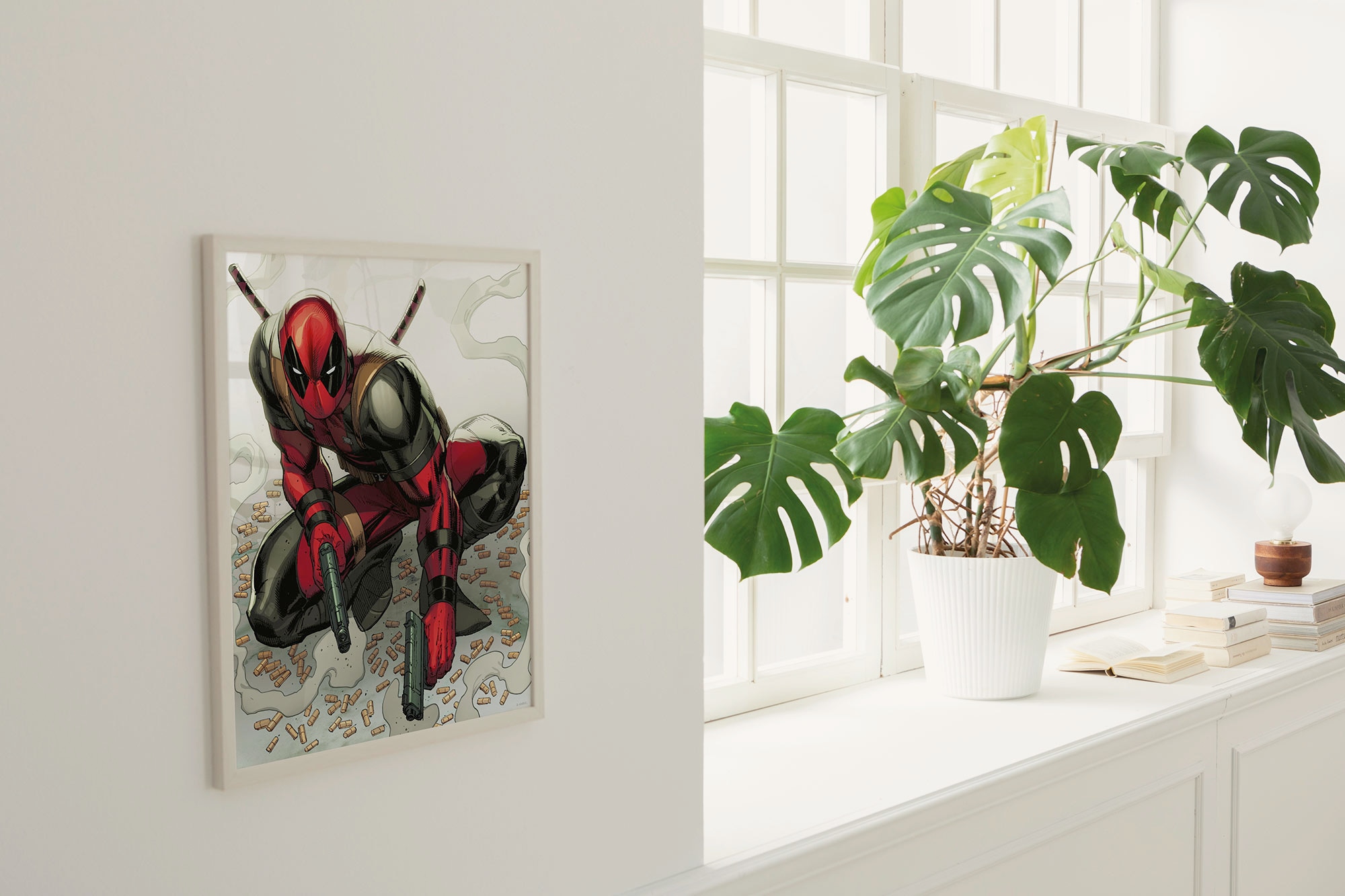 Komar Wandbild »Marvel Deadpool Bullets« Disney Set, 1 Stk. tlg. 30 x 40 cm (Breite x Höhe) - Kinderzimmer, Dekoration