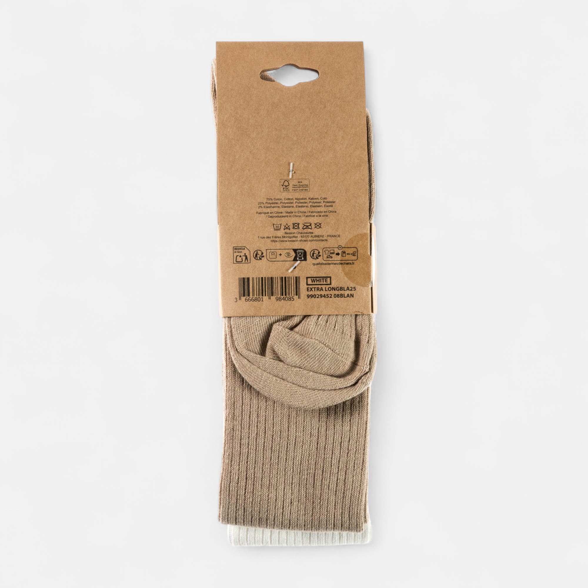 Chaussettes Femme blanc