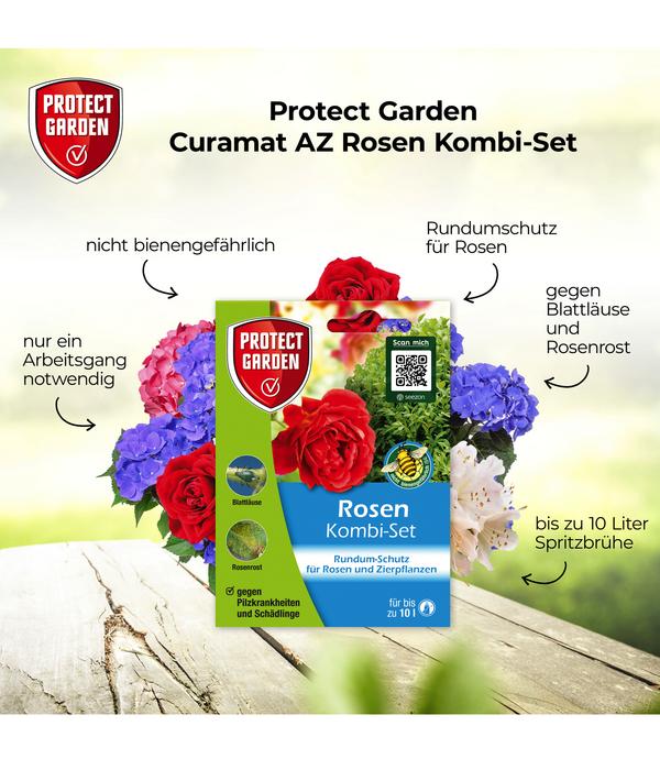 PROTECT GARDEN Curamat AZ Rosen Kombi-Set,