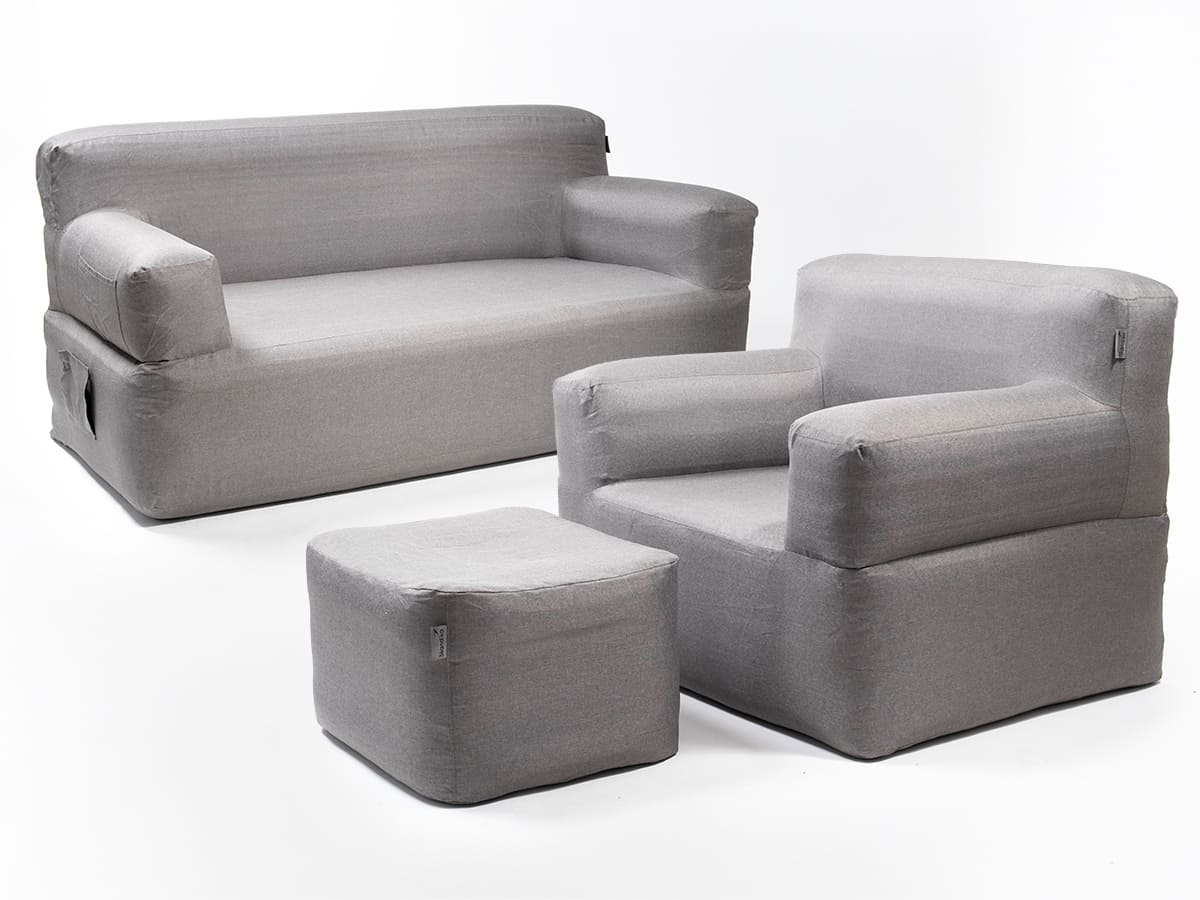 Skandika Easy Air Premium opblaasbare poef