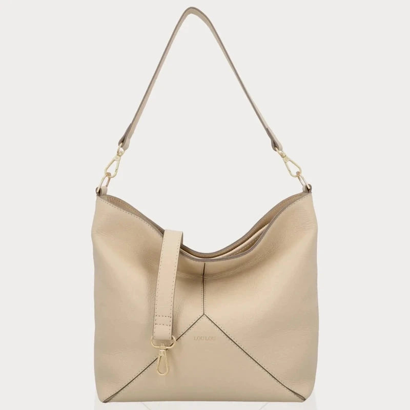 LouLou Essentiels Sabine Hobo Schoudertas Beige
