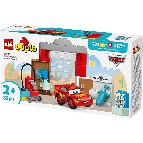 LEGO DUPLO Lynet McQueens besøg i Docs værksted 10456