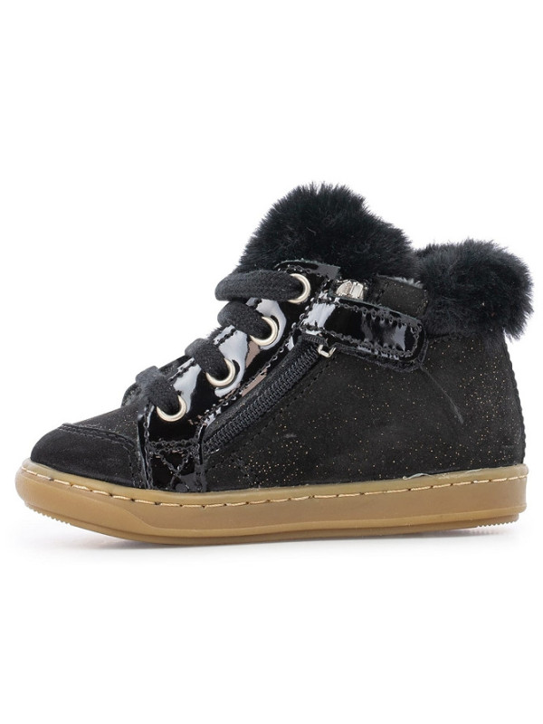 Shoo Pom - Bottines BOUBA ZIP HAIR Black