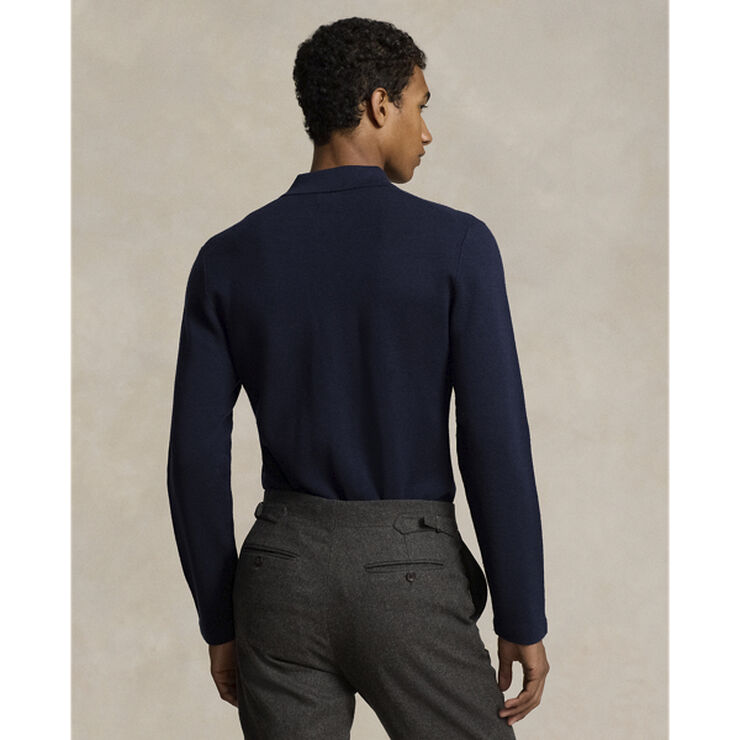 Polo Ralph Lauren 2/48 MERINO WL RWS-LSL-FUZ Blå