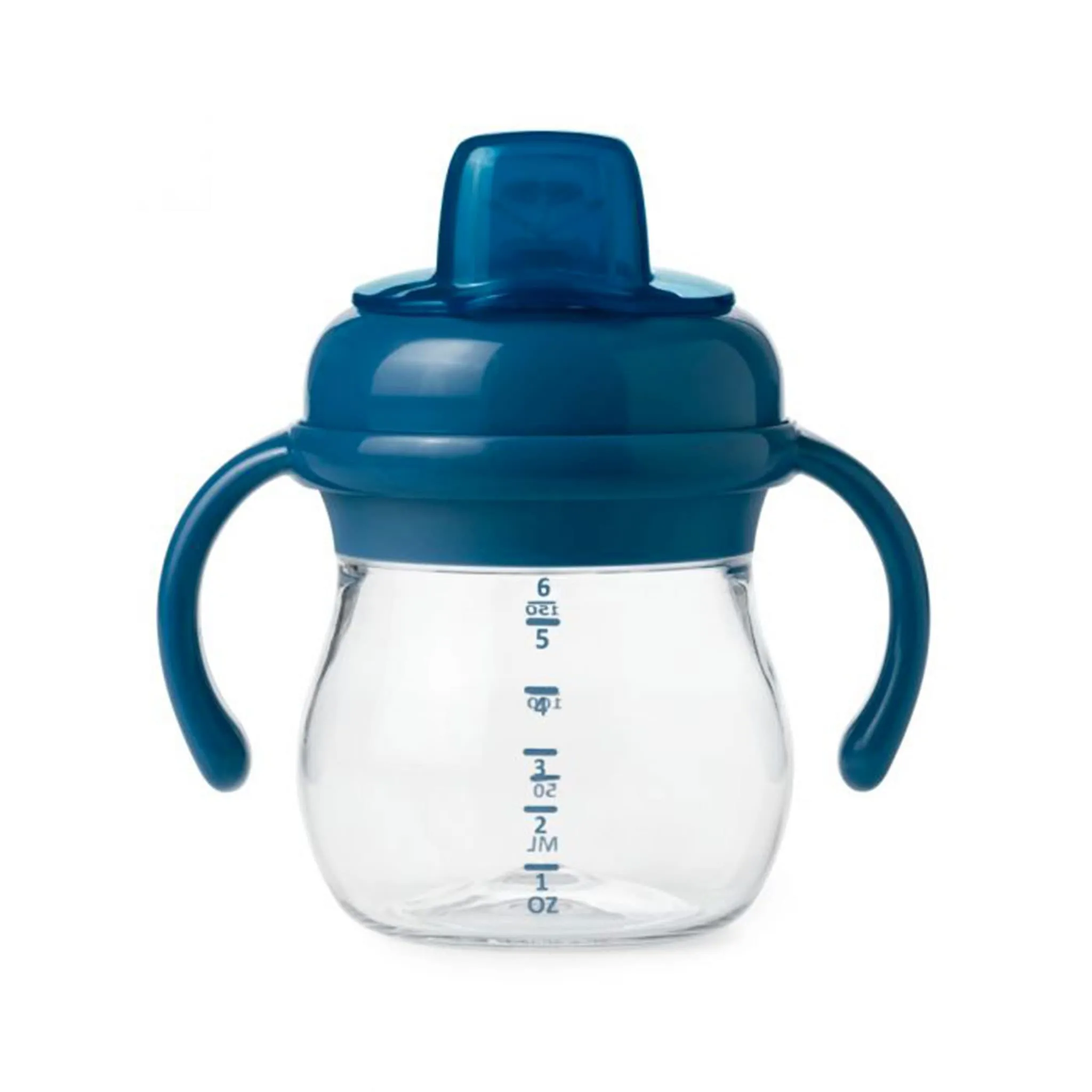 Oxo Tot Ensemble Gobelet d'Apprentissage 6oz à Bec Souple - Marine