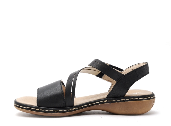 Rieker nu pieds plats femme 65964 noir