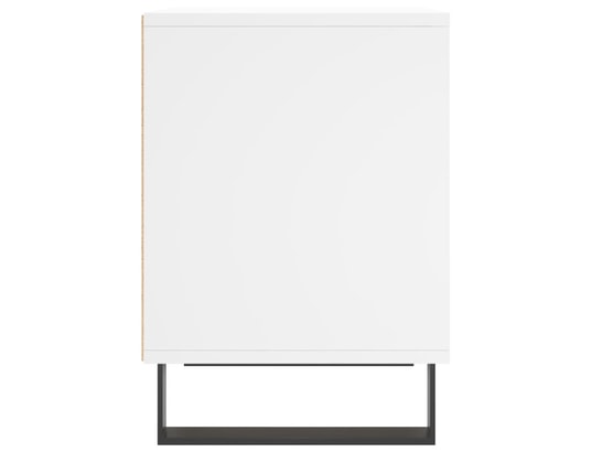 VIDAXL - Tables de chevet 2 pcs blanc 40x35x50 cm bois d’ingénierie