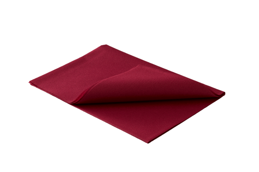 Swansoft napperon 90x90cm bordeaux SSOFTSC-BY