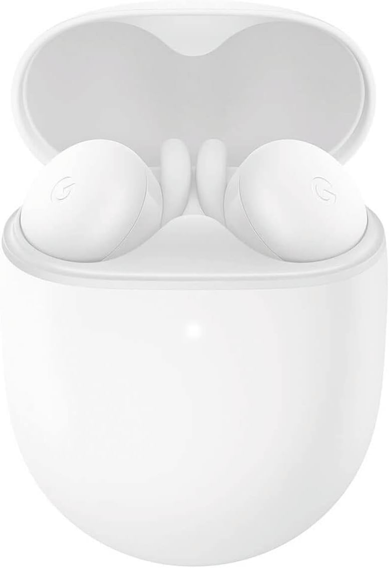 Pixel Buds A-Series Kabellose TWS Bluetooth 5.0 In-Ear Kopfhörer True Wireless Headset mit Ladecase (OB02470) - Weiss