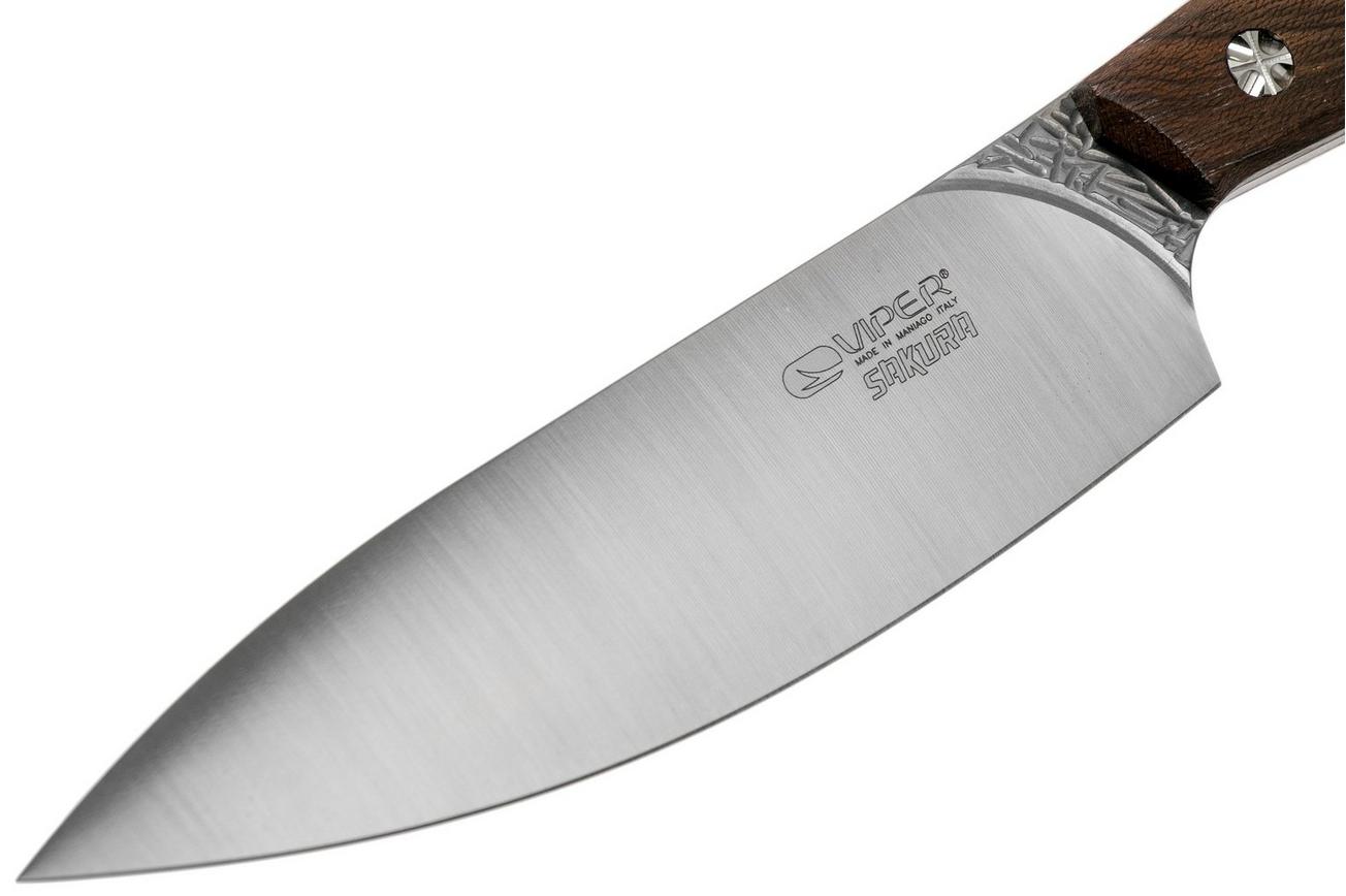 Viper Sakura vleesmes 14cm ziricotehout, VT7510ZI