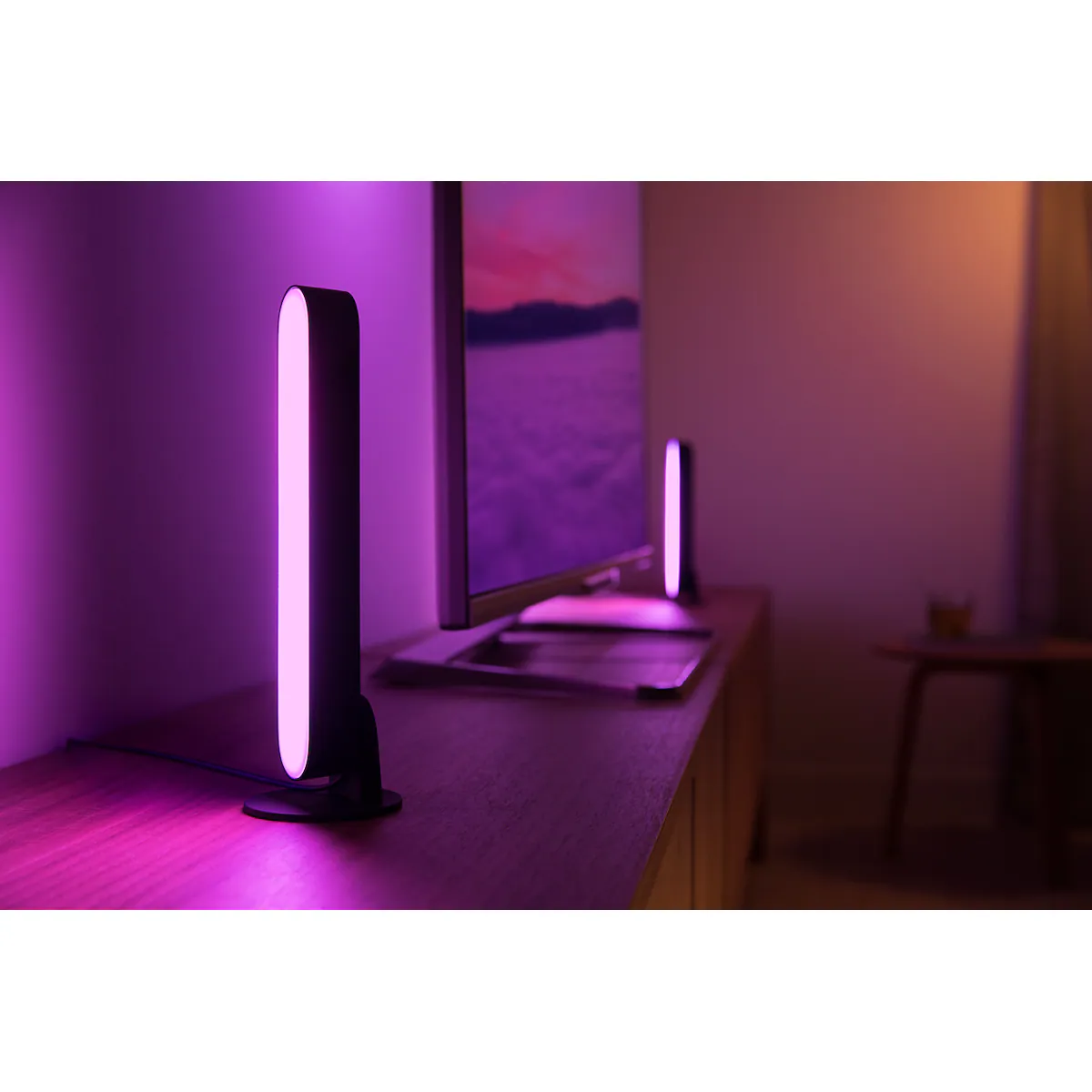 Philips Hue Play lysbar topakning (sort)
