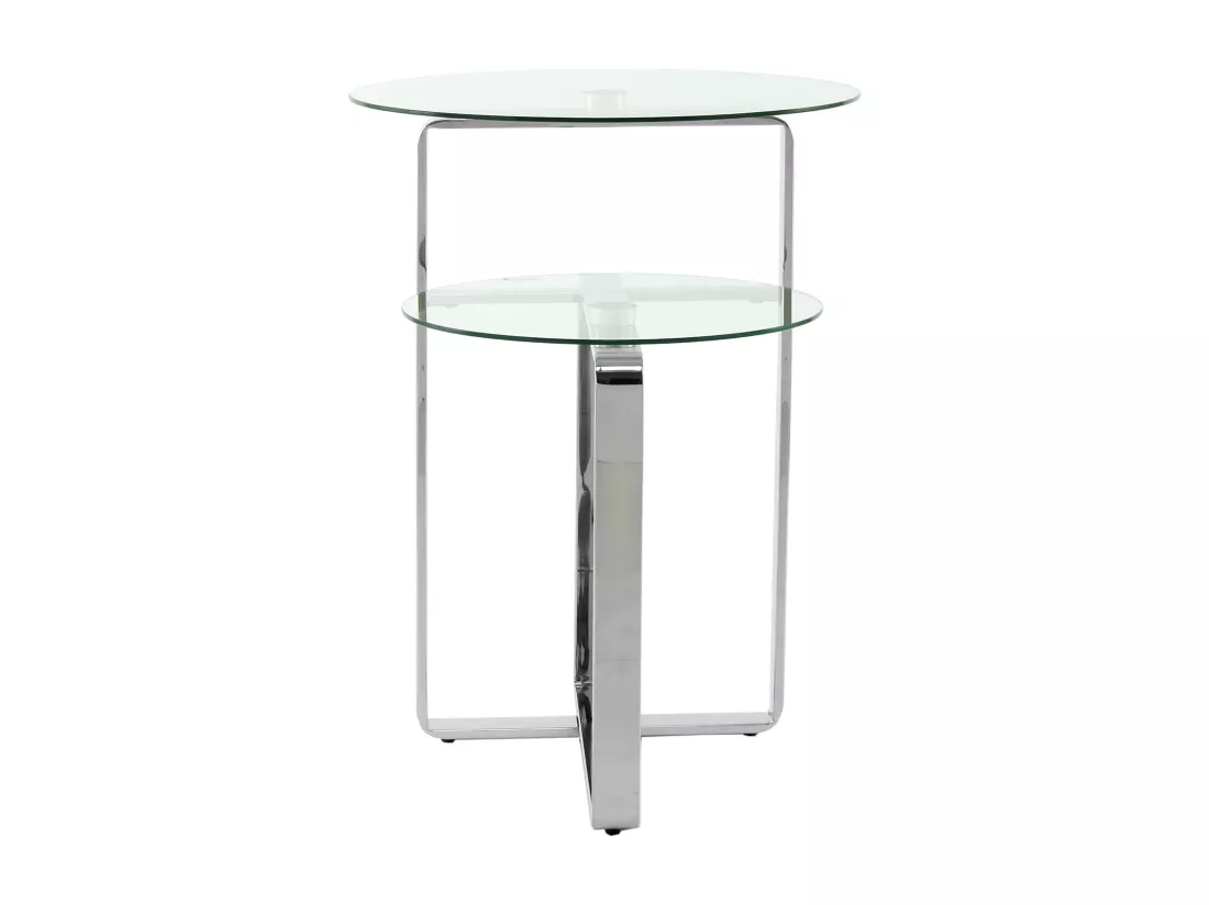Table d'Appoint 2 Plateaux Design 