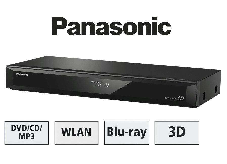 Panasonic Blu-Ray-Recorder mit Twin-Receiver