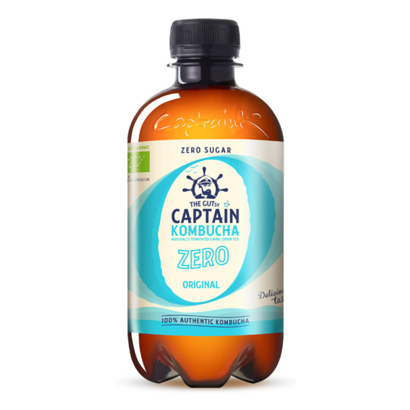 captain kombucha Orig zero bio 400