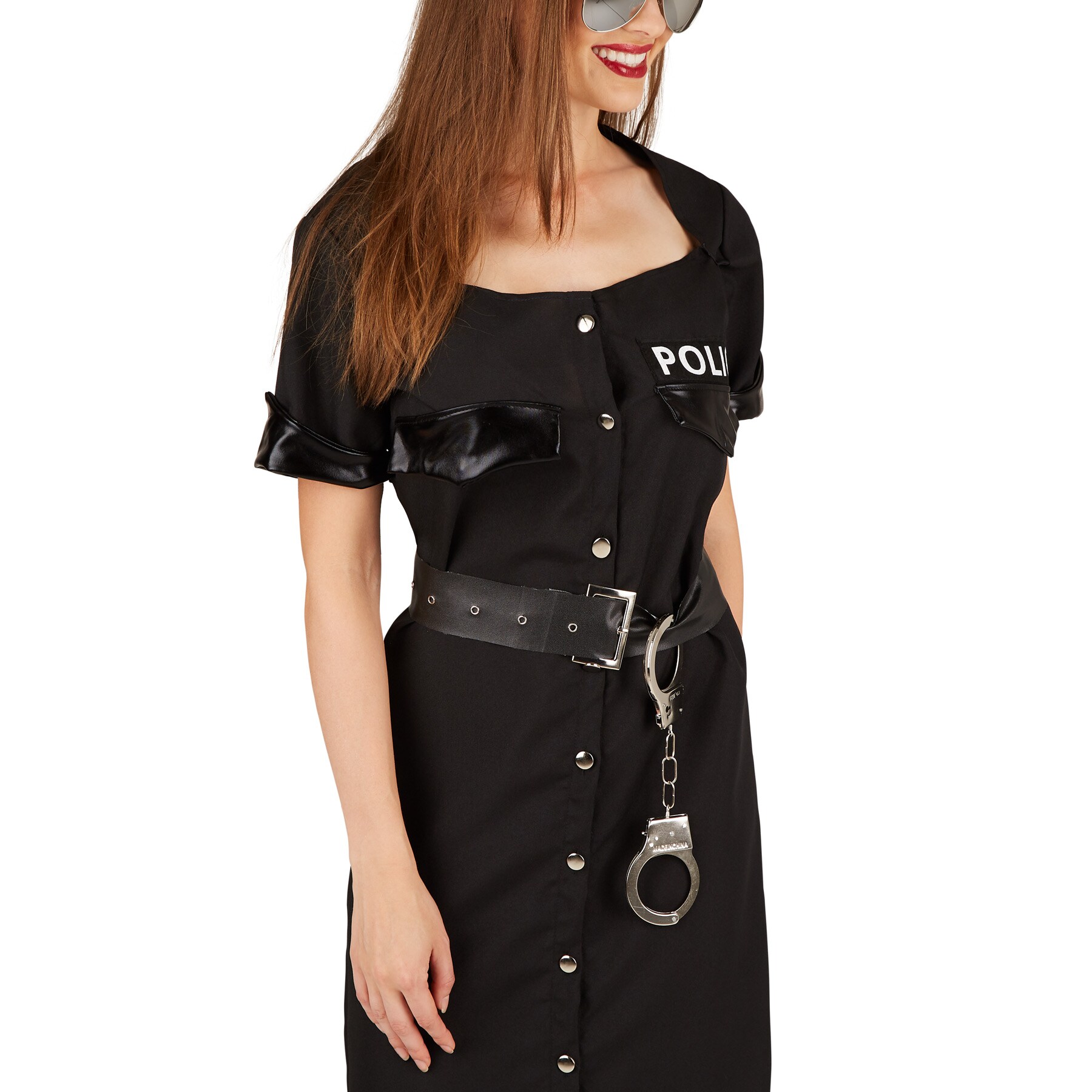 tectake® Frauenkostüm Polizistin